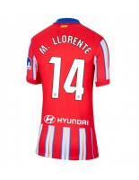 Atletico Madrid Marcos Llorente #14 Domácí Dres pro Dámské 2024-25 Krátký Rukáv